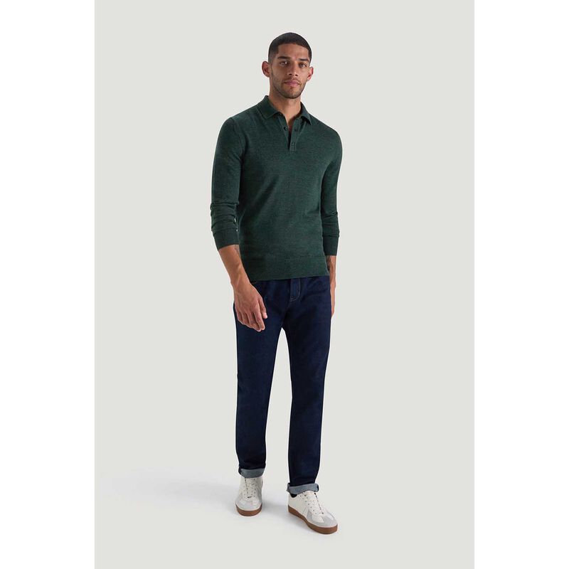 M.J. Bale Fraser Merino Polo Knit image number 7